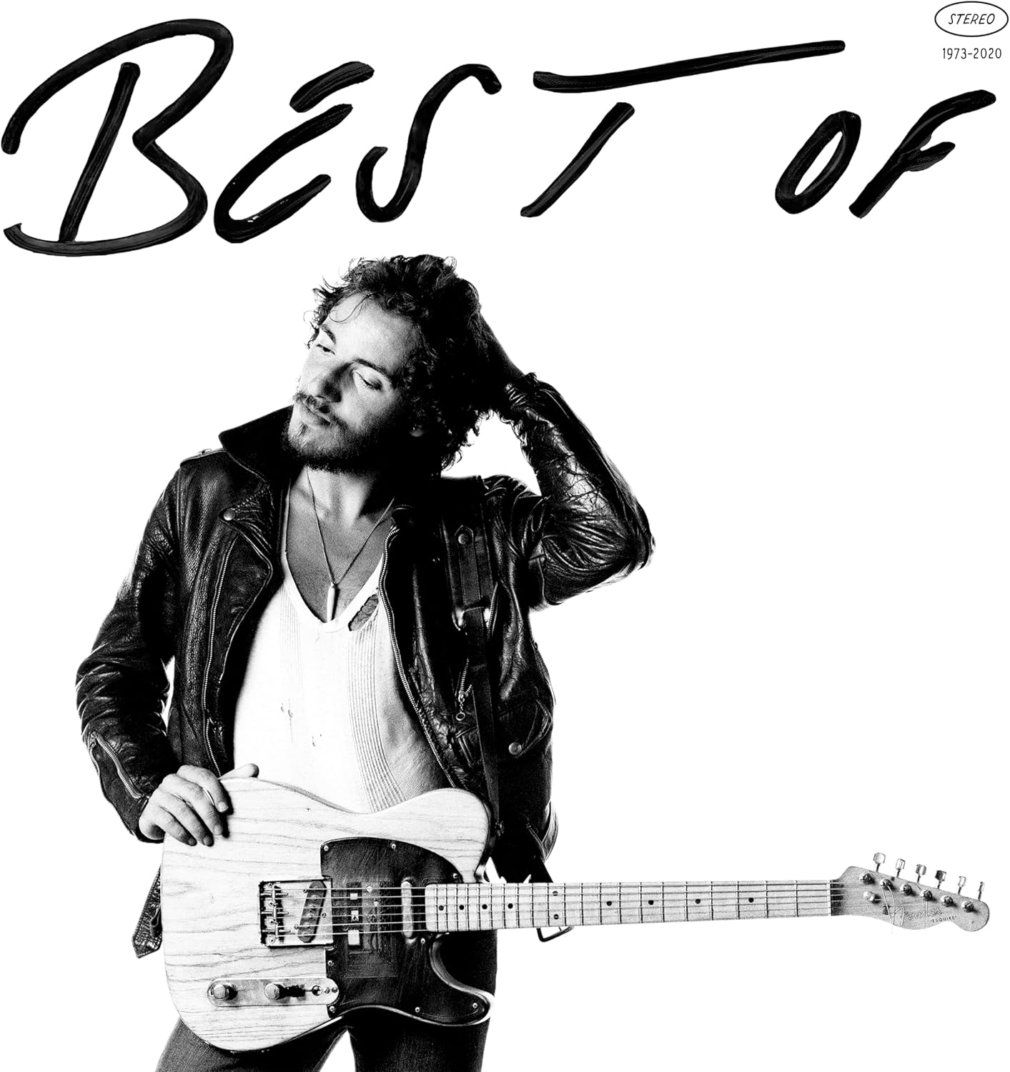 Album cover with a person holding a guitar and 'Best of' text