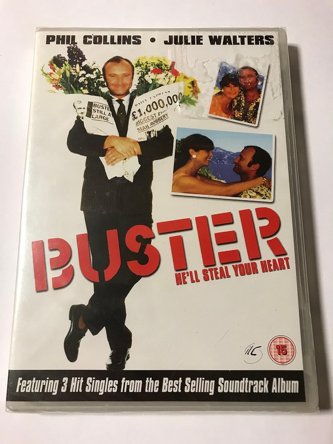 Buster DVD (1988) | Phil Collins & Julie Walters | Great Train Robbery | Dir. David Green | A Groovy Kind of Love | New & Sealed