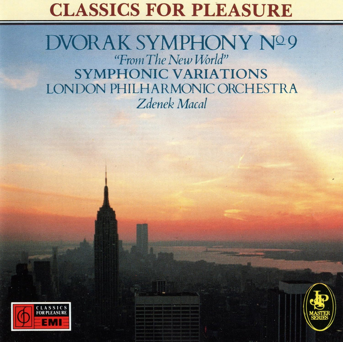 Dvořák: Symphony No. 9 ‘From the New World’ / Symphonic Variations CD | London Philharmonic | Zdeněk Mácal | Classical | New & Sealed