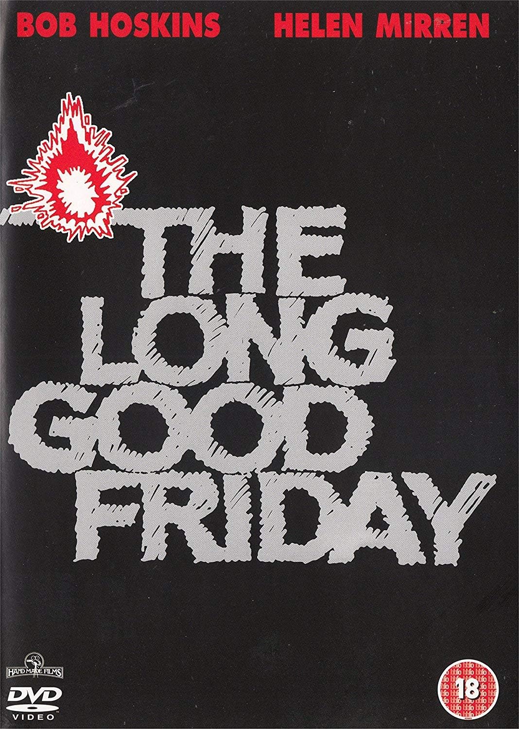 DVD cover of 'The Long Good Friday' with text and logo