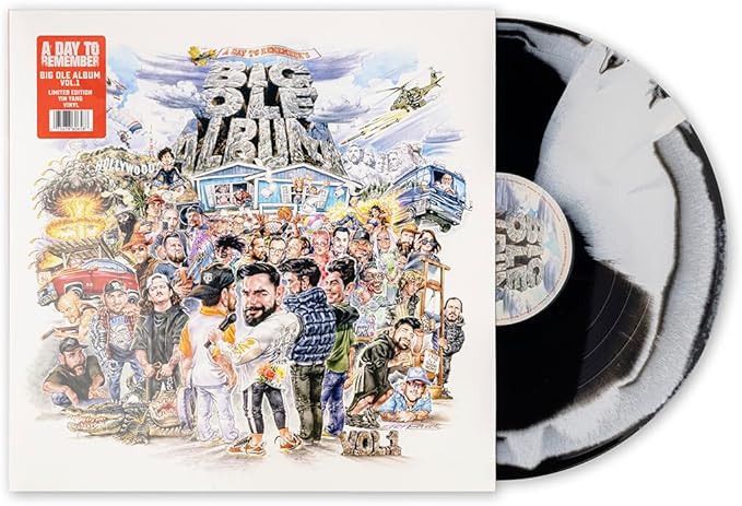 A Day to Remember Big Ole Album Vol. 1 (Black & White Yin Yang Vinyl)