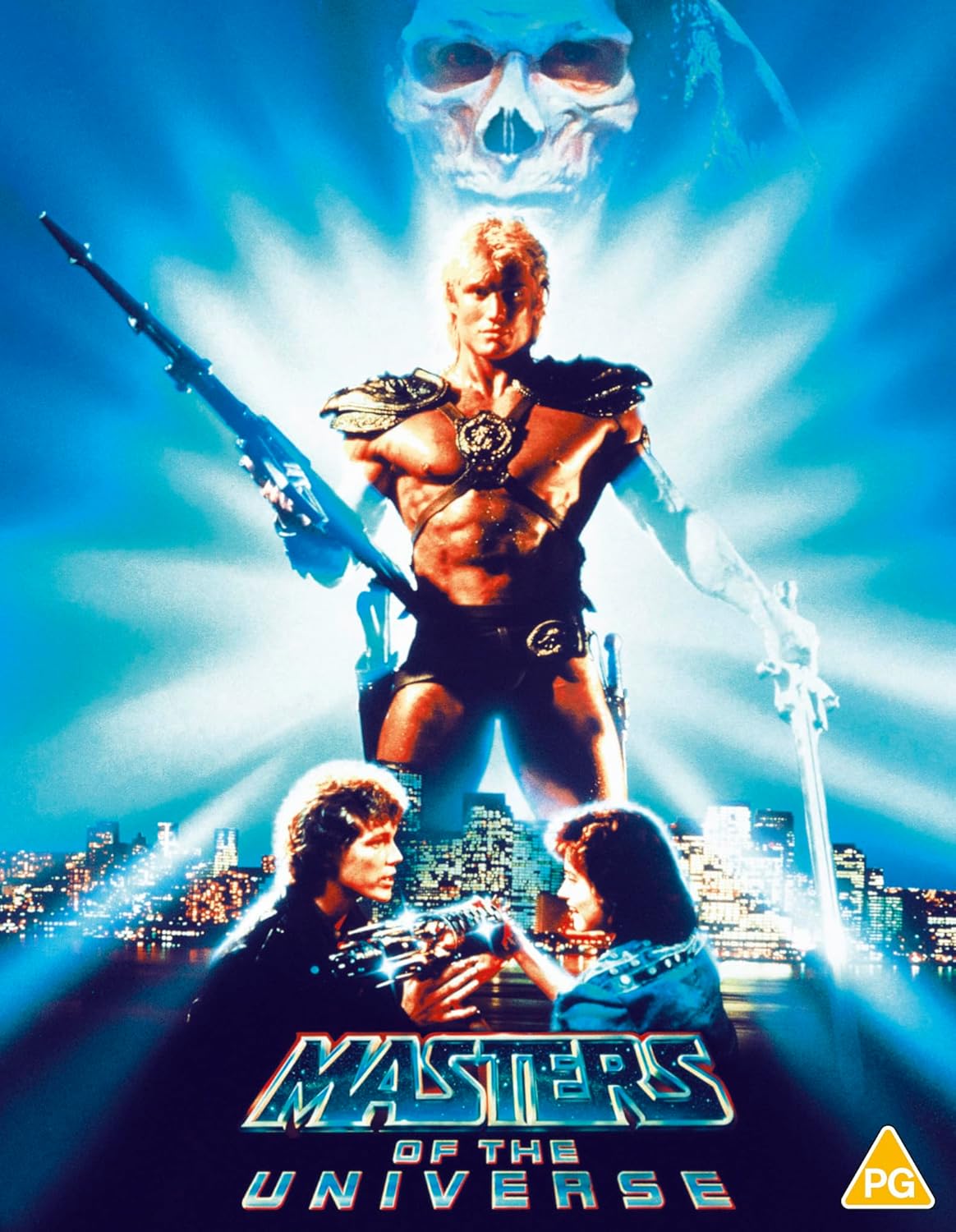 Masters of the Universe Deluxe Collector's Edition Blu-ray (1987) | Dolph Lundgren as He-Man | Frank Langella as Skeletor | Courteney Cox Film Debut | Meg Foster as Evil-Lyn | 88 Films | PG | New & Sealed