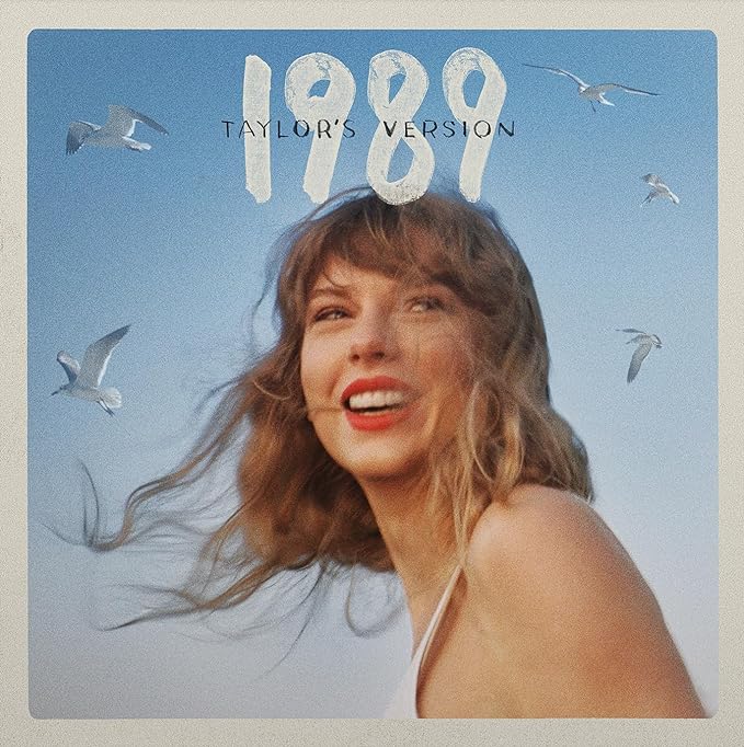 Taylor Swift 1989 Taylor’s Version CD cover featuring the hit pop album artwork