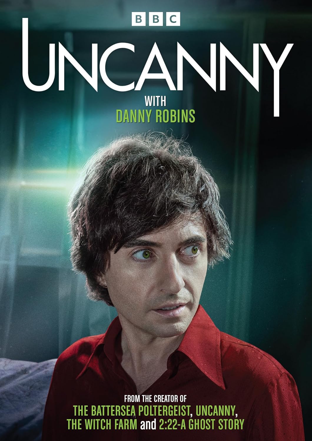 DVD cover featuring a man in a red shirt with a serious expression, indicative of the documentary content.