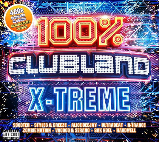 100% Clubland X-Treme explicit_lyrics CD