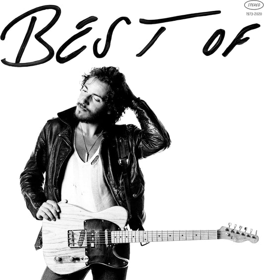 Album cover with a person holding a guitar and 'Best of' text