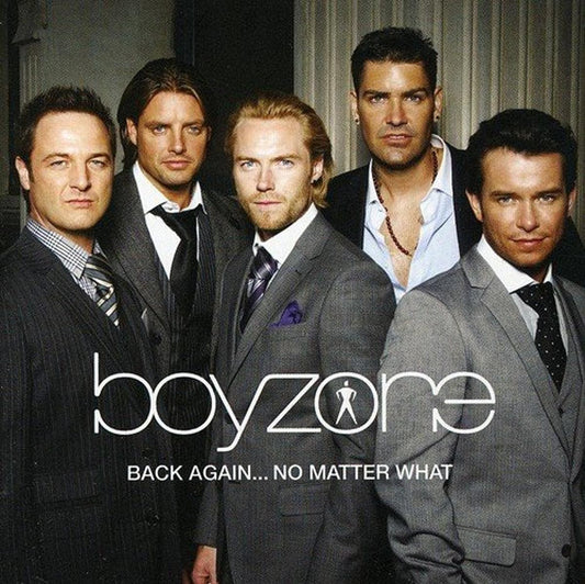 Album cover for Boyzone's 'Back Again.