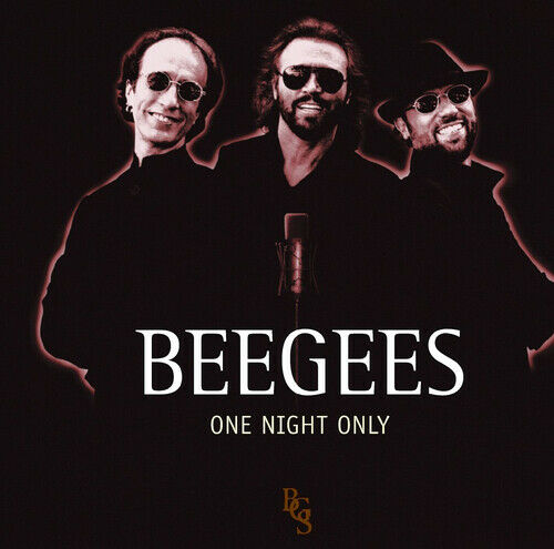 Audio CD cover featuring the Bee Gees with the title 'One Night Only'.