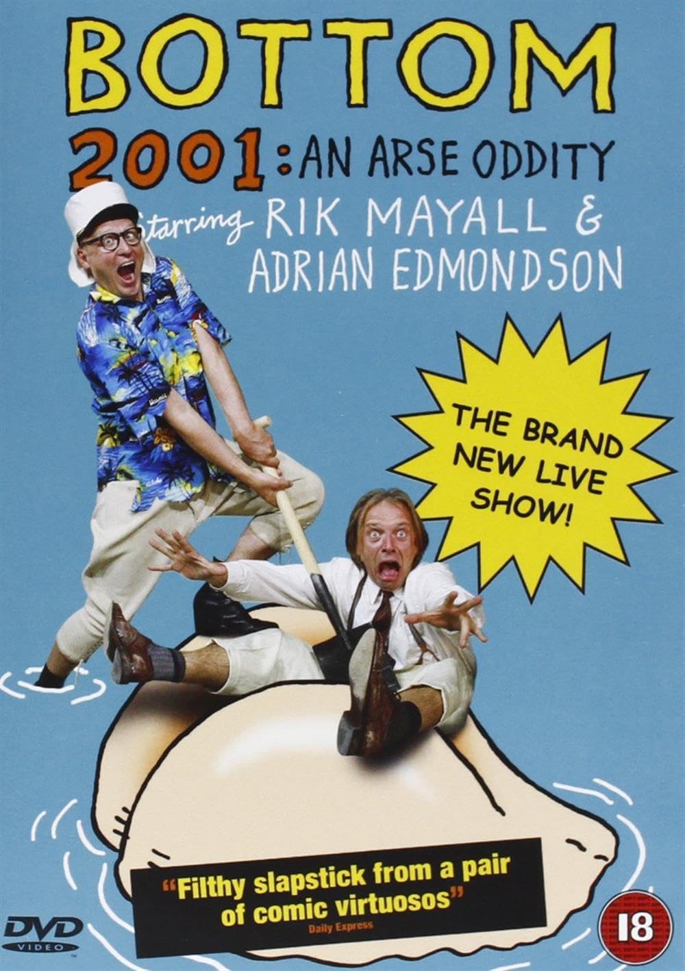 Bottom: 2001 – An Arse Oddity [DVD] – New & Sealed