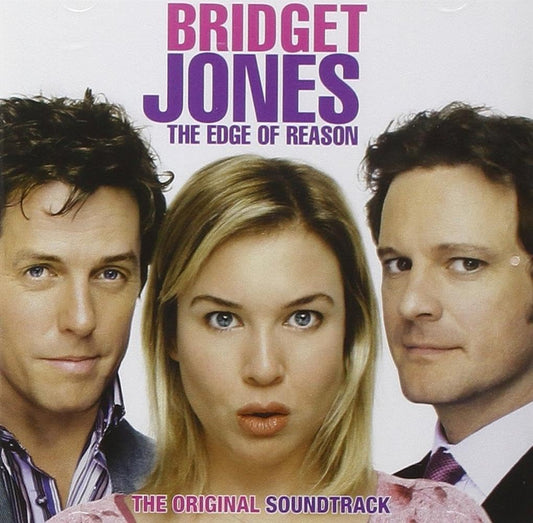 Movie poster for 'Bridget Jones: The Edge of Reason' featuring three characters.