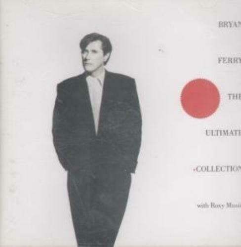 Audio CD cover featuring a portrait of Bryan Ferry, with the title 'The Ultimate Collection' written at the bottom.