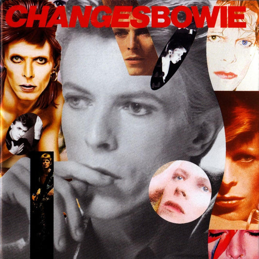 Collage of a famous musician with text overlay on a album cover.