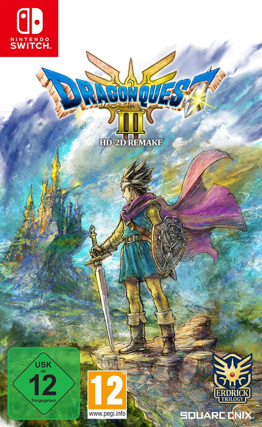 DRAGON QUEST III HD-2D Remake (Switch) New & Sealed