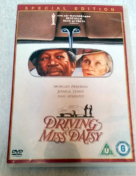 DVD cover of 'Driving Miss Daisy' with movie title and actors' names.