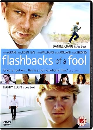 DVD cover of 'Flashbacks of a Fool' with Daniel Craig and other actors' faces.