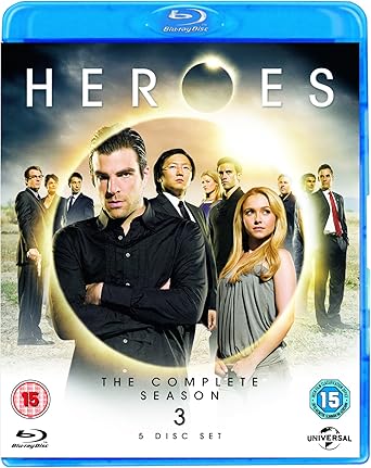 Heroes Season 3 Blu -Ray