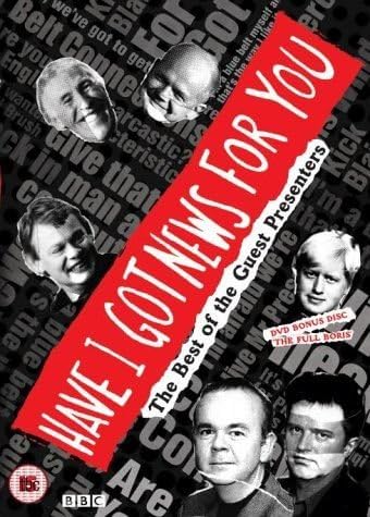 DVD cover with black and white images of people and a red banner with text.