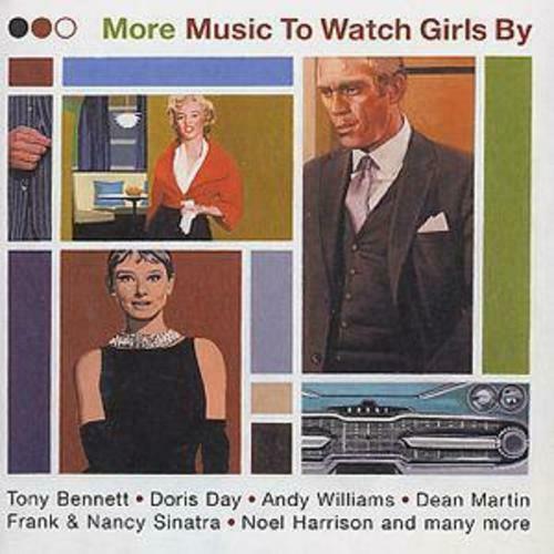 A compilation album cover featuring various artists with a vintage aesthetic design, including photographs of a man and a woman in a car, and text listing the artists and tracks.