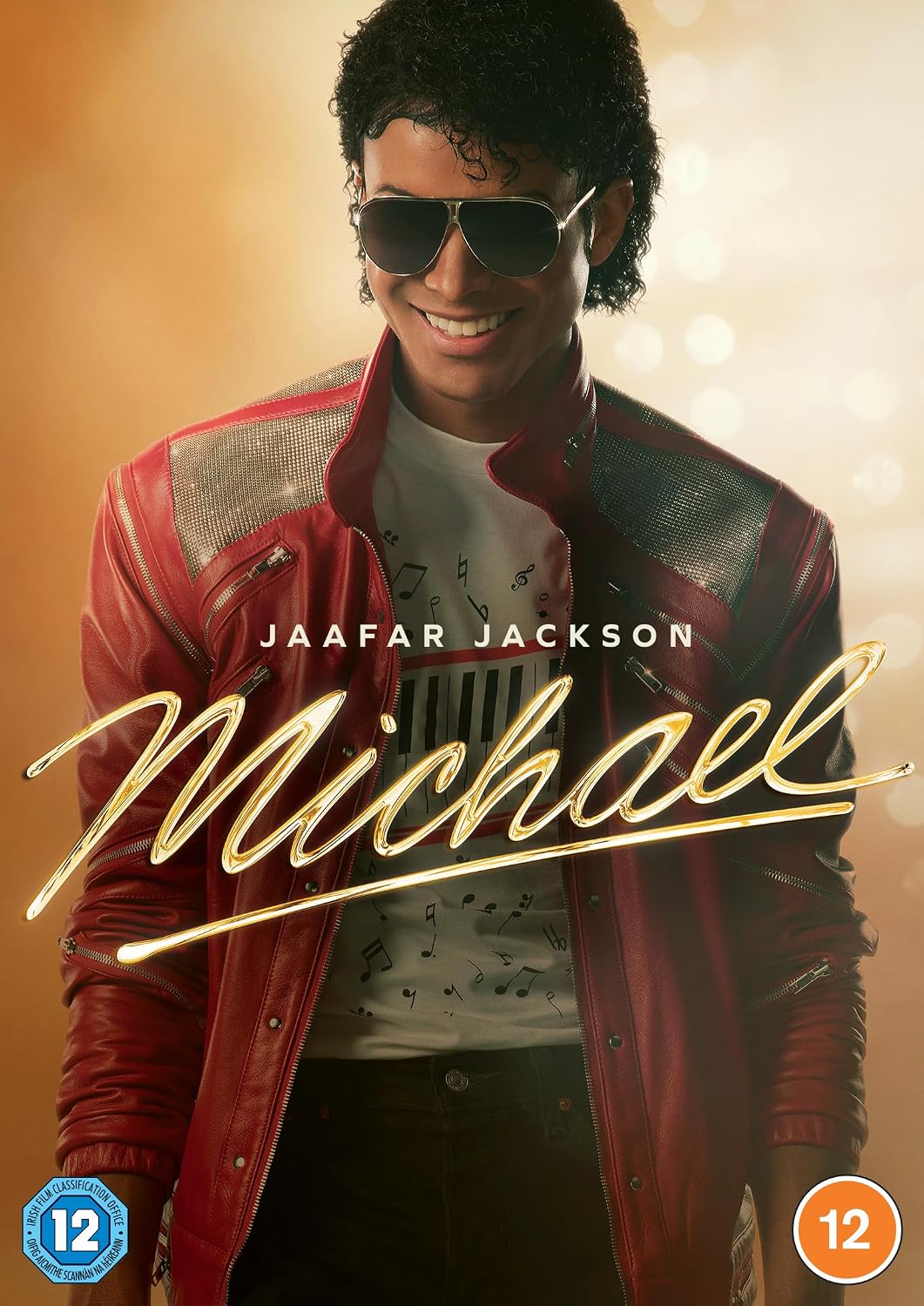 Cover of 'Michael' featuring a person in a red jacket with 'Jaafar Jackson' text.
