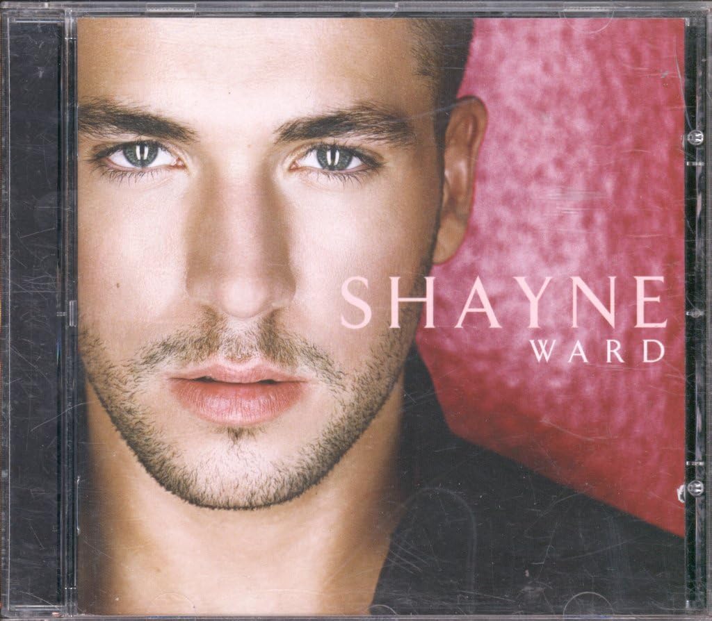 CD cover with a close-up of a person's face and the name 'Shayne Ward' on a textured background.