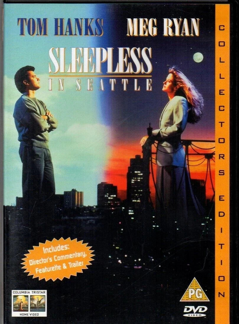 Sleepless in Seattle | DVD | Tom Hanks | Nora Ephron | 1993 Romantic Comedy