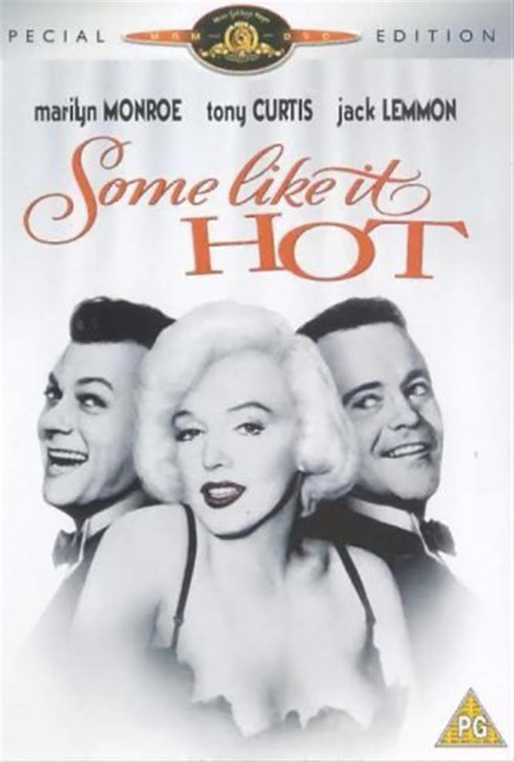 Some Like It Hot - Special Edition [DVD] [1959] | Billy Wilder | Marilyn Monroe, Tony Curtis & Jack Lemmon | Classic Comedy | PG | New & Sealed