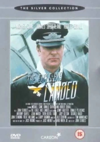 DVD cover of 'The Eagle Has Landed' with a person in uniform and airplane in the background.