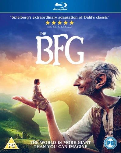 The BFG Blu-ray | Mark Rylance | Ruby Barnhill | Steven Spielberg | Walt Disney | 2016 | New & Sealed
