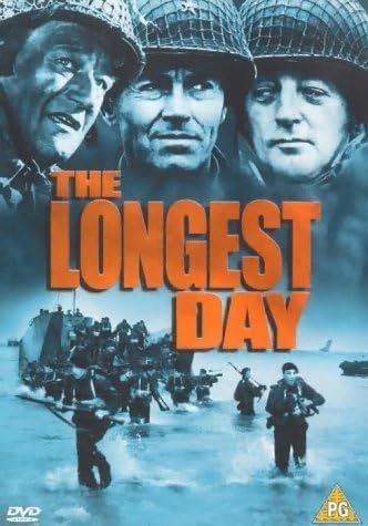 The Longest Day (1962) DVD – New & Sealed | John Wayne | Sean Connery | WWII Epic