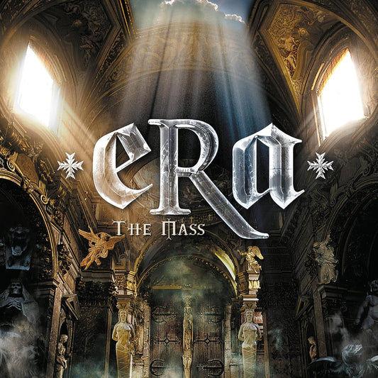 Album cover with 'eRa' and 'The Mass' text in a cathedral setting