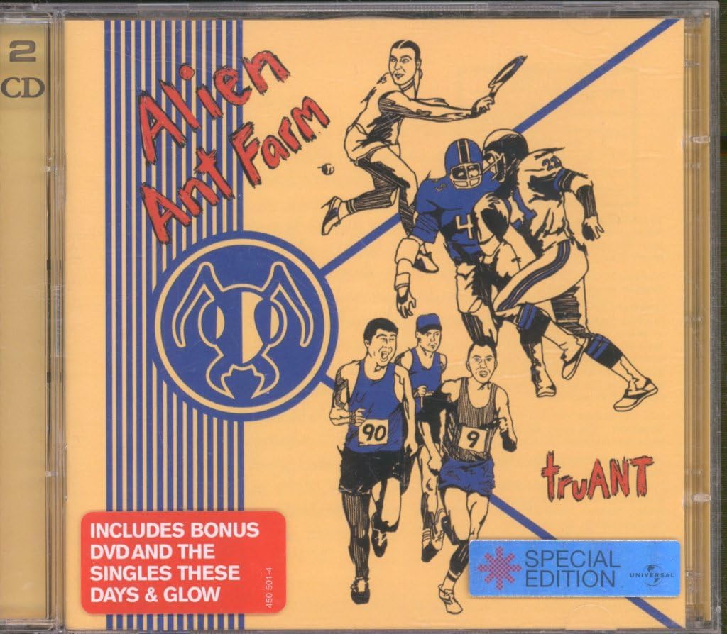 CD cover of Alien Ant Farm album with illustrations and text