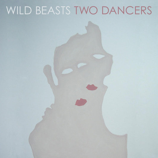 CD cover art featuring a silhouette of a person with a mask and lips, predominantly in grey and white tones with red accents.