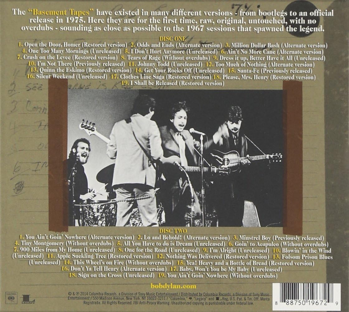 Bob Dylan: The Basement Tapes Raw | The Bootleg Series Vol. 11 | 2-CD Set | New & Sealed