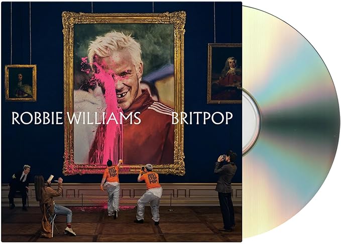 ROBBIE WILLIAMS Britpop - Deluxe CD CD size ECOL(Casebound)book