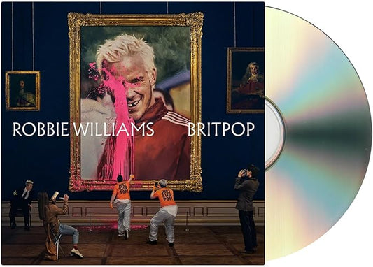 ROBBIE WILLIAMS Britpop - Deluxe CD CD size ECOL(Casebound)book