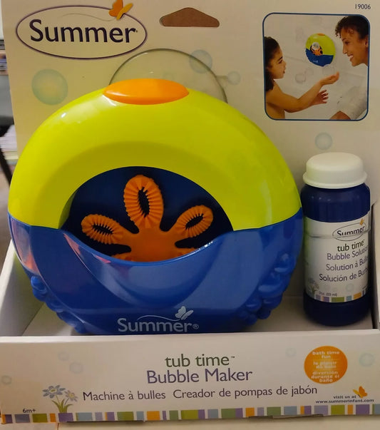 Summer Childrens Bathtub Bubble Maker with Solution