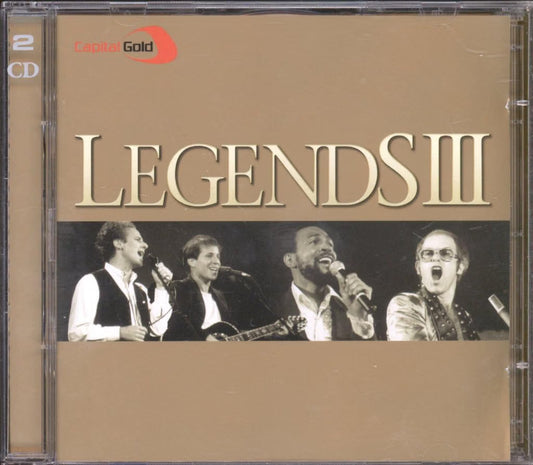 Capital Gold Legends III 2CD Various Artists | Classic Hits 50s 60s 70s 80s | Elvis Beatles Sinatra Roy Orbison Buddy Holly Dean Martin | Capital Gold UK Radio Station Closed 2011 Now Magic | New & Sealed