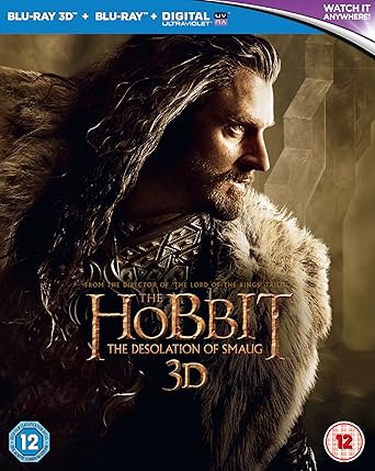 The Hobbit: The Desolation of Smaug [Blu-ray 3D + Blu-ray + UV Copy] [2013] [Region Free]