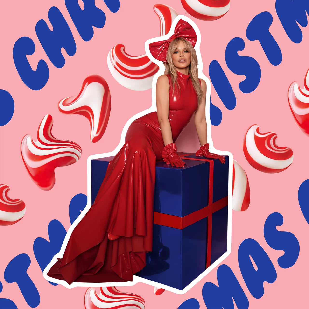 Kylie Christmas (Fully Wrapped) - Transparent Red Vinyl Pre Order