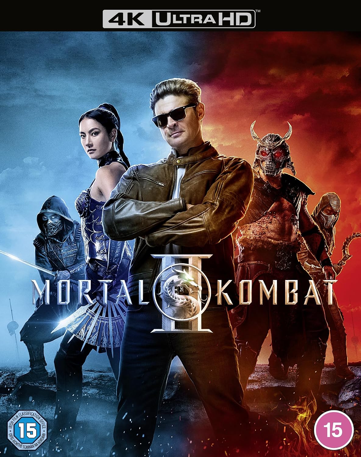 Mortal Kombat II 2026 4K Ultra HD Blu-ray new sealed UK release cover artwork