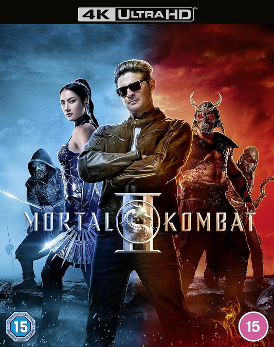 Mortal Kombat II 2026 4K Ultra HD Blu-ray new sealed UK release cover artwork