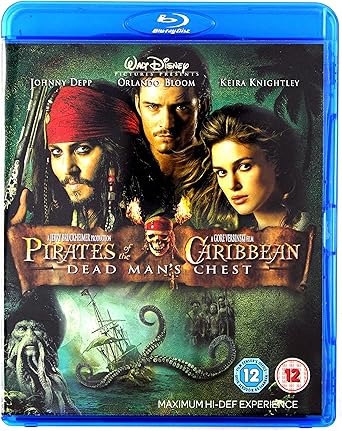 Pirates Of The Caribbean: Dead Man's Chest [Blu-ray] [2017] [Region Free]