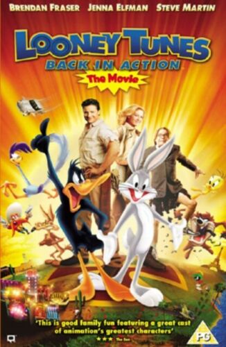 Looney Tunes Back In Action 2003 DVD cover featuring Bugs Bunny and Daffy Duck brand new and factory sealed