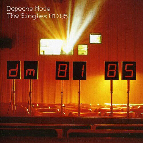 The Singles 81–85 Depeche Mode CD cover featuring the classic synth pop greatest hits collection
